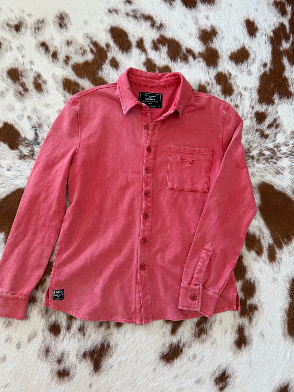 Kimes Ranch button up sweatshirt